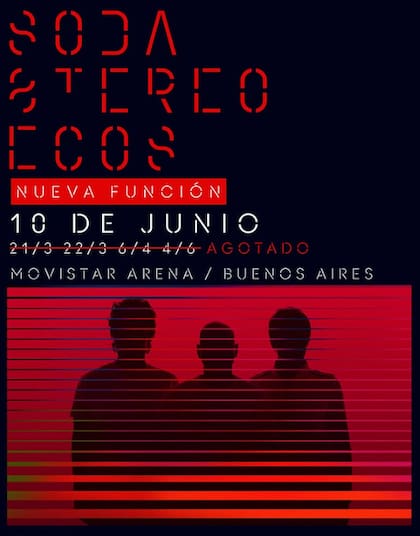 Hay una expectativa creciente por ver el regreso de la banda (Foto: @sodastereo)