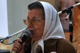 Murió Haydée Gastelú, fundadora de Madres de Plaza de Mayo