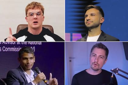 Hayden Davis, Mauricio Novelli, Sergio Morales y Manuel Terrones Godoy, los impulsores de la criptomoneda $LIBRA