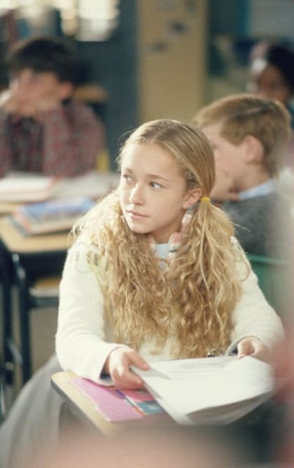 Hayden Panettiere en una escena de la exitosa serie Ally McBeal