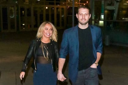 Hayden Panettiere y Brian Hickerson, en una salida en 2019