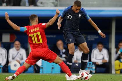 Hazard y Mbappé, dos figuras que son símbolo del trabajo de ambas federaciones