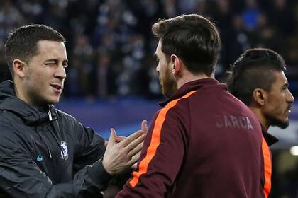 Hazard y Messi; antes rivales, ahora podrían ser compañeros