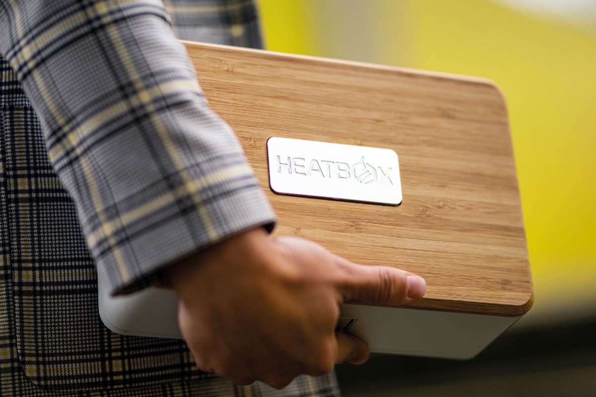 Heatbox usa vapor de agua para calentar la comida evitando que se seque