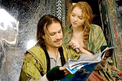 Heath Ledger en su último trabajo: El imaginario mundo del Dr. Parnassus, que se estrena este jueves