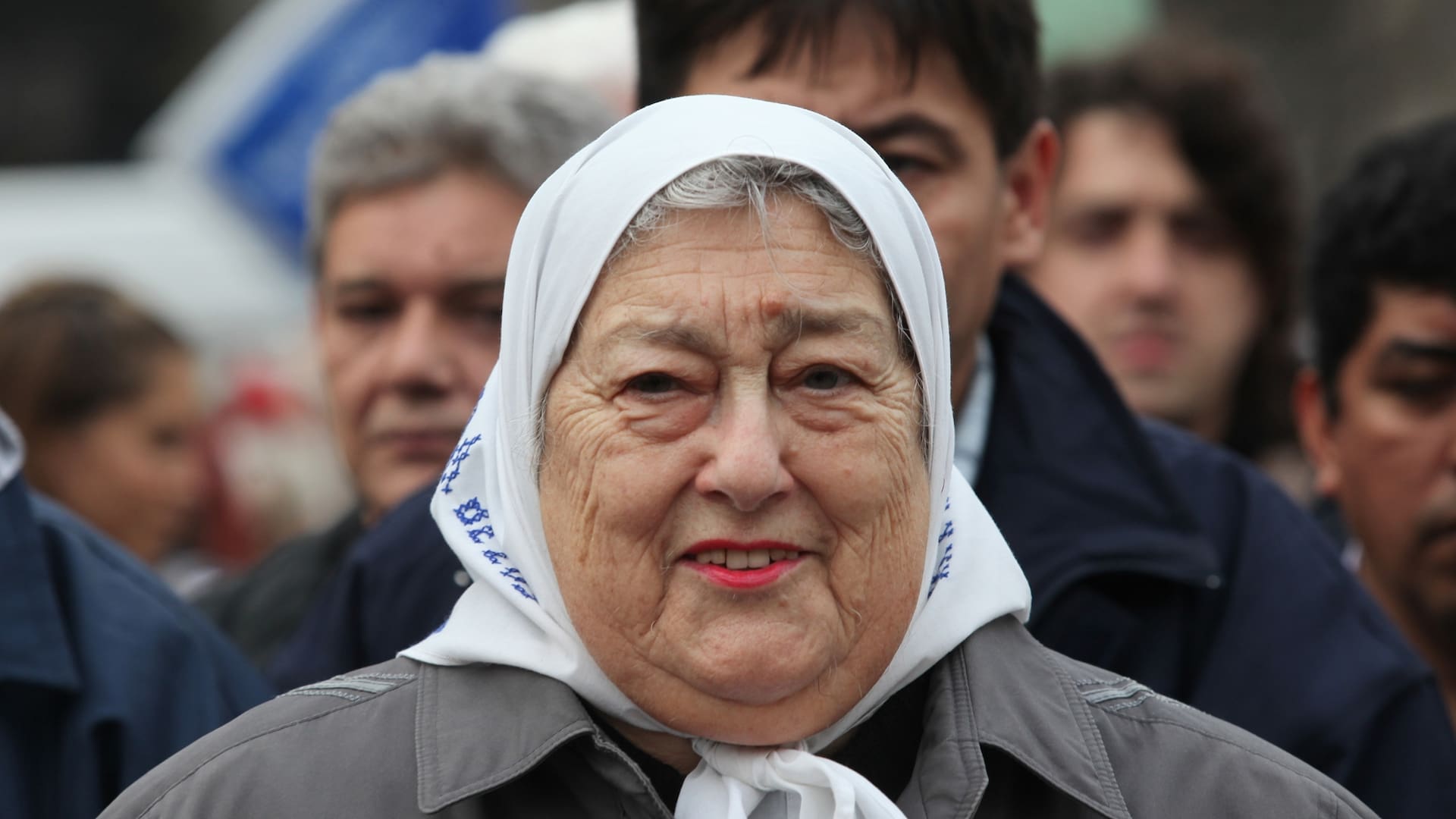 Hebe de Bonafini, presidenta de la Madres de Plaza de Mayo