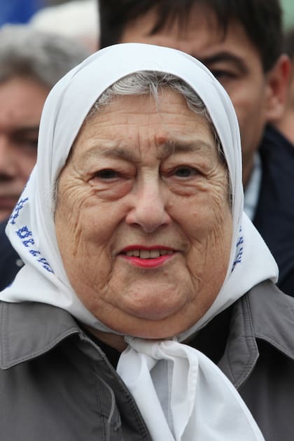 Hebe de Bonafini, presidenta de la Madres de Plaza de Mayo
