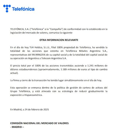 Hecho relevante