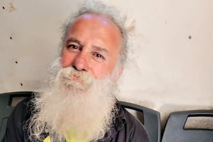 Héctor Adolfo Ganzo, de 63 años, uno de los dos detenidos durante la marcha en el microcentro porteño