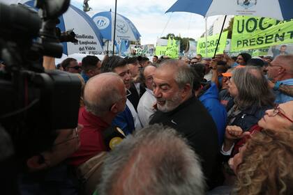 Héctor Daer habló con LA NACION
