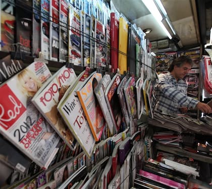 El quiosco de Alvear y Ayacucho importa revistas