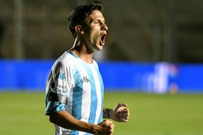 Héctor Fértoli ya debutó y marcó en Racing