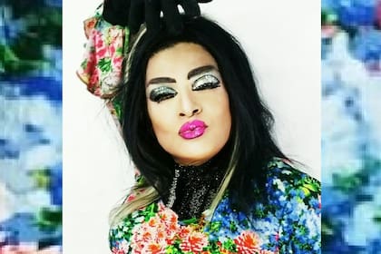 Héctor Juárez, transformista marplatense conocido como "La Pancha Quebracho"