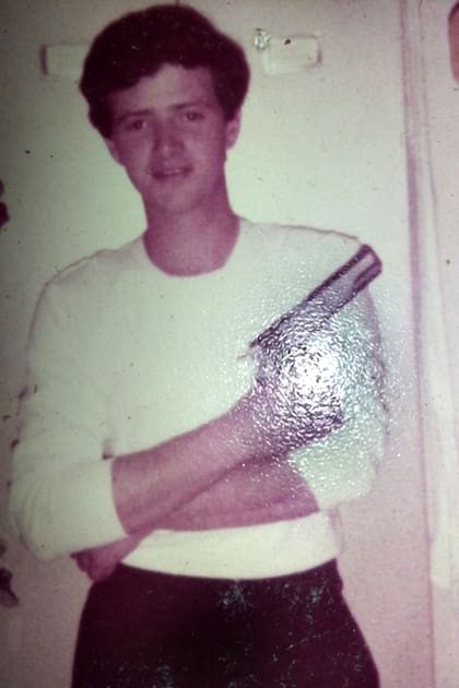 Héctor Oscar Ferrero, en su juventud