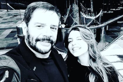 Héctor Parra y su hija Daniela en una de las últimas fotografías antes de ser detenido en 2021