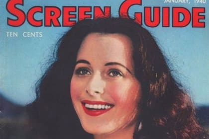 Hedy Lamarr, en la portada de Screen Guide de 1940