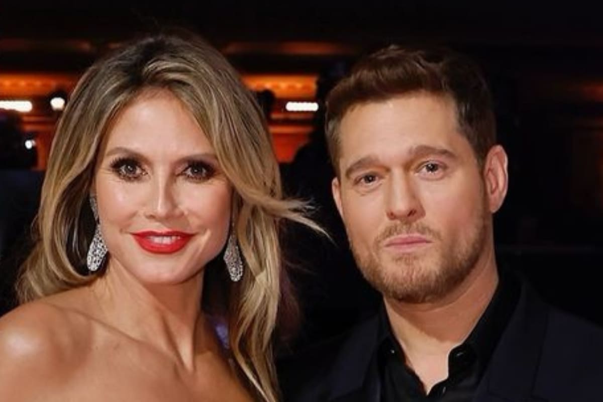 Heidi Klum quiso sacarse una foto con Michael Bublé en la final de America's Got Talent, pero Sofía Vergara "se interpuso" en su camino (Foto: Instagram @heidiklum)