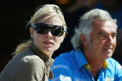 Mientras estaba embarazada de su hija en común, Klum descubrió que Briatore le fue infiel