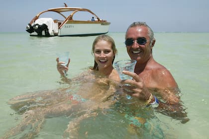 Heidi Klum y Flavio Briatore