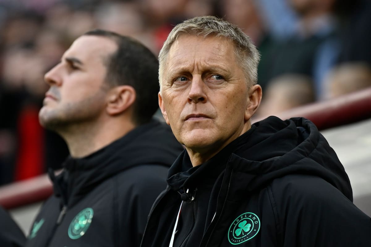 Heimir Hallgrimsson, el entrenador de Irlanda, que adoptó una postura crítica contra el gobierno de Israel