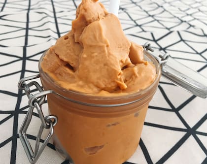 Helado de dulce de leche