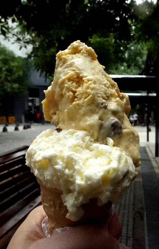 Helado de súper sambayón