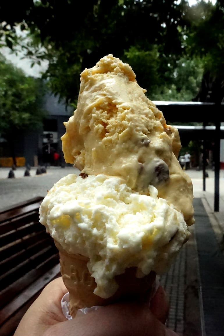 Helado de súper sambayón