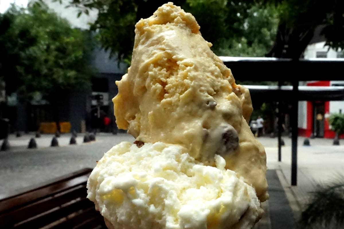 Helado de súper sambayón