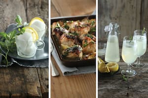 Helado, pollo al limón y limonada, tres ideas para aprovechar la fruta en su mejor momento.