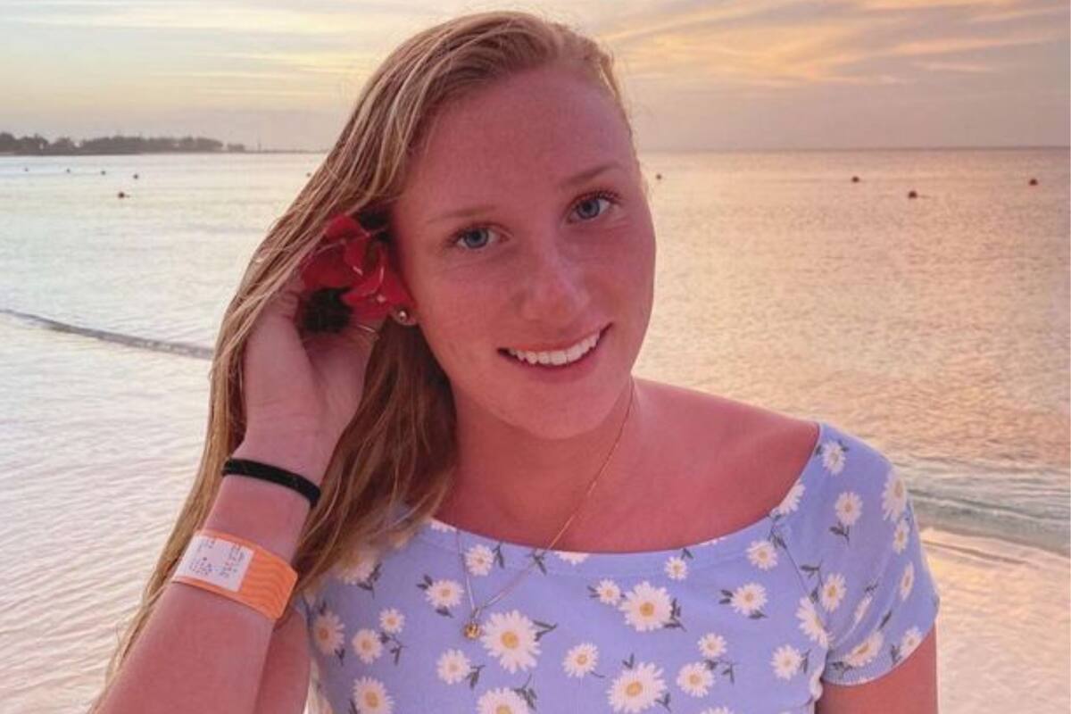 Helaina Hillyard antes del diagnóstico que le cambió la vida