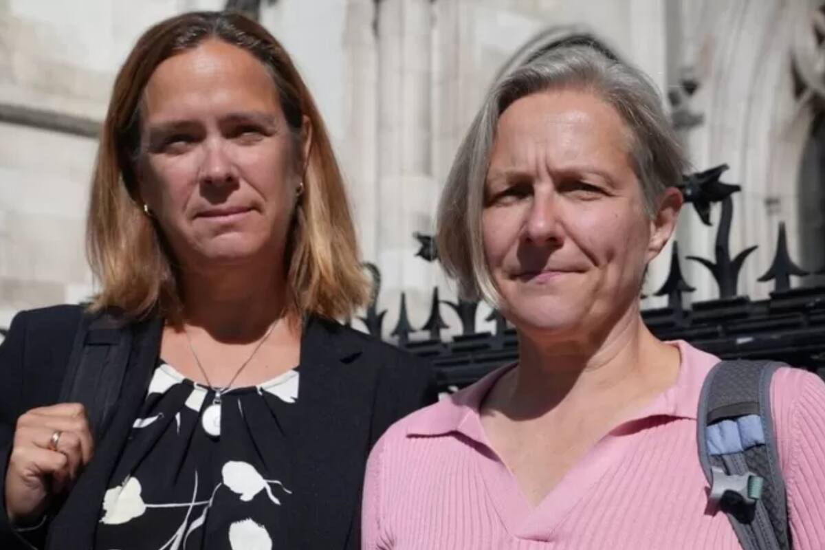 Helen Arnold y Sarah Osborne luchan por ser reconocidas ambas como madres de su hijo