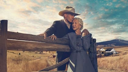 Helen Mirren está nominada por su trabajo en 1923, pero su compañero de reparto no fue reconocido (Foto: Paramount+).