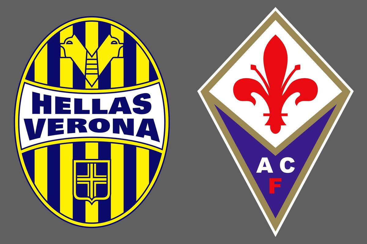 Hellas Verona y Fiorentina disputaron uno de los encuentros de la jornada del fútbol italiano