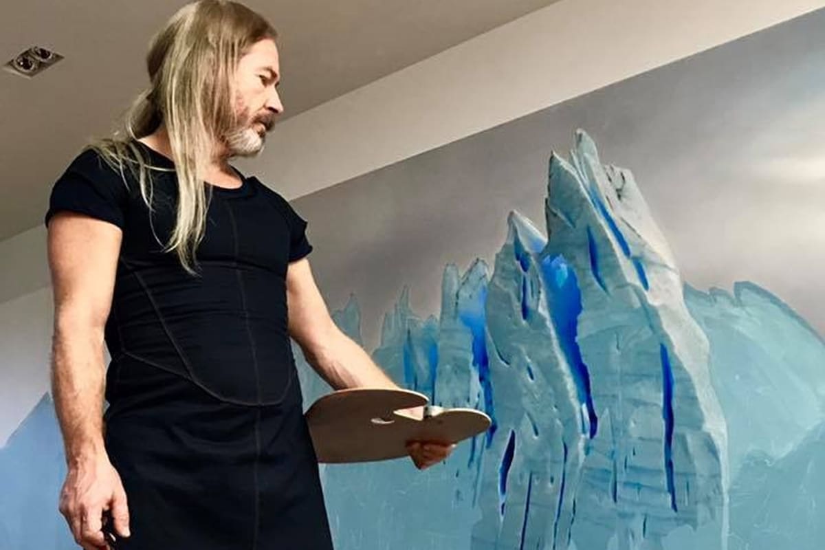 Helmut Ditsch pinta escenarios naturales monumentales