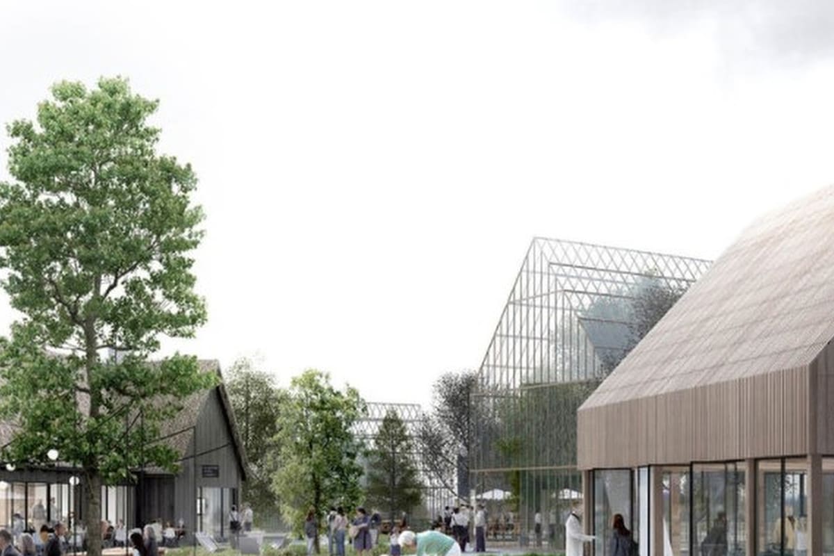 Helsinge Haveby Garden City está ubicado a 55 minutos al norte de la capital de Dinamarca y es una alternativa atractiva para los muchos habitantes de la ciudad que buscan reubicarse en las afueras