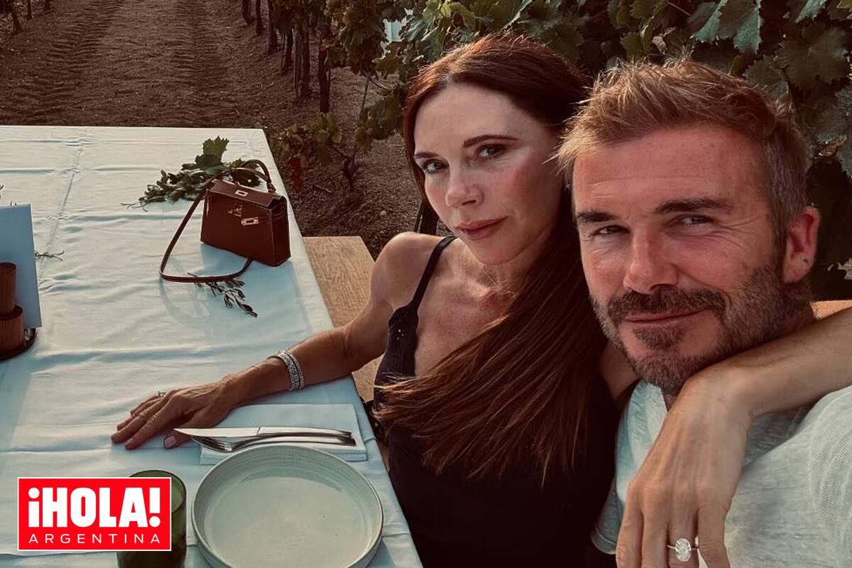 "Hemos comido en muchos lugares hermosos, pero WOW Domaine De Peretti Della Rocca", dijo David sobre el restaurante del hotel corso.