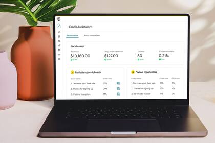 "Hemos estado innovando para nuestros clientes a un ritmo increíble con el fin de ayudarles a que aumenten sus ventas mediante la creación de campañas de marketing multicanal personalizadas a escala", dijo la directora general de Intuit Mailchimp, Rania Succar. "Con este último lanzamiento, vamos a presentar nuevas funciones de IA y automatizaciones, además de nuevos servicios con un toque humano, diseñados para ayudar a nuestros clientes a ahorrar tiempo y acelerar su crecimiento". (Photo: Business Wire)