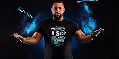 Henderson González se abrió camino en el mundo de la pastelería