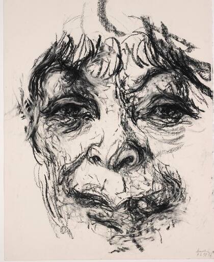 Henrietta Moraes por Maggi Hambling.