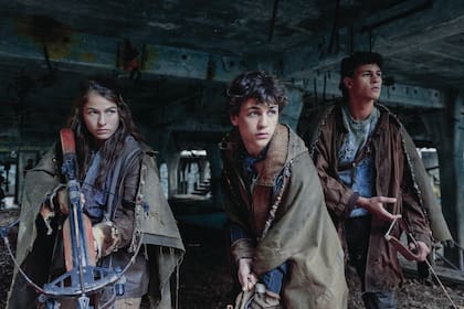 Henriette Confurius, Emilio Sakraya y David Ali Rashed personifican a tres hermanos que deben salvar el planeta.