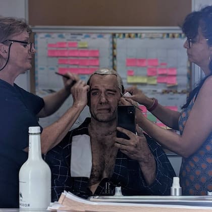 Henry Cavill preparándose para su rol en The Witcher