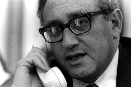 Henry Kissinger en 1975, cuando era secretario de Estado