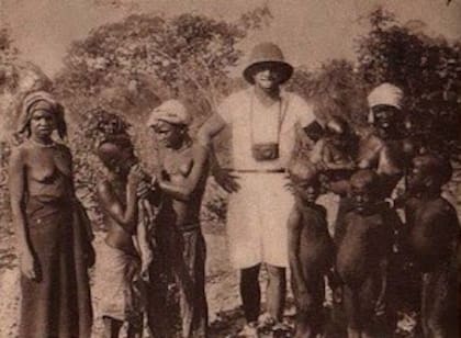 Herberts Cukurs en Gambia, en los años 30