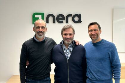 Herbin, Gazzotti y Ponce, directivos de la compañía