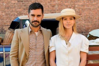 Heredia y Suárez fueron pareja en la serie de época de Polka.