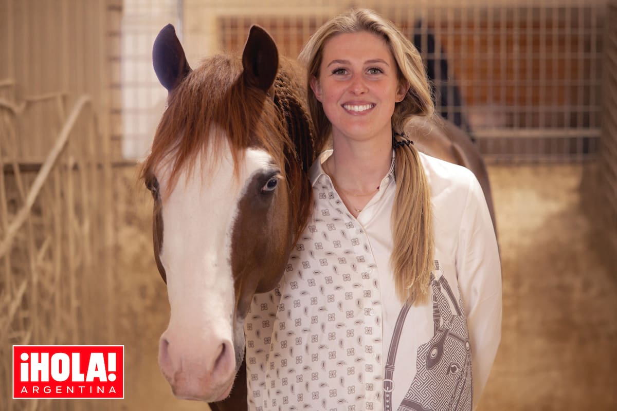 Heredó de su madre, Corinna, el amor por los caballos. Las dos
son jinetes y criadoras de la raza
Cuarto de Milla