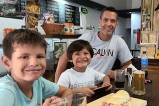 El argentino que denunció a su exesposa brasileña se reencontró con sus hijos: "Es lo peor que te puede pasar"