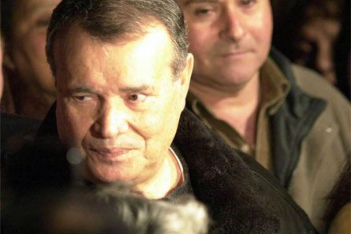 Herminio Iglesias, dirigente peronista, señalado como el responsable de la derrota de 1983.