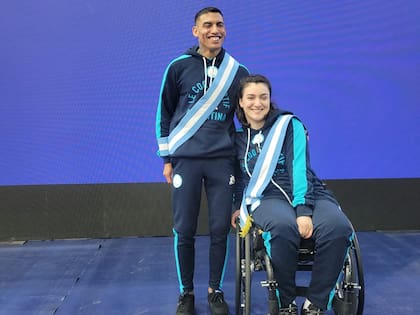 Hernán Barreto y Constanza Garrone serán los abanderados de la Argentina en la Apertura