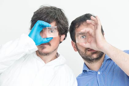 Hernán Biglia (40) y Máximo Fioravanti (40), creadores de Prisma Clear Ice.